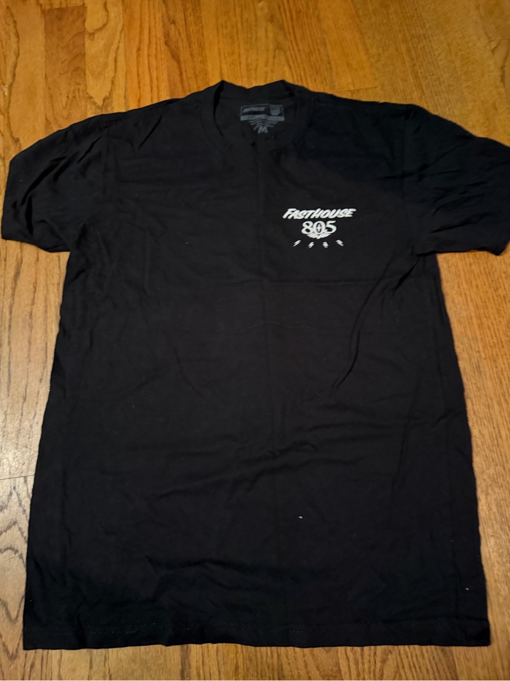 Fasthouse 805 Black Short-Sleeve Graphic Tee medium